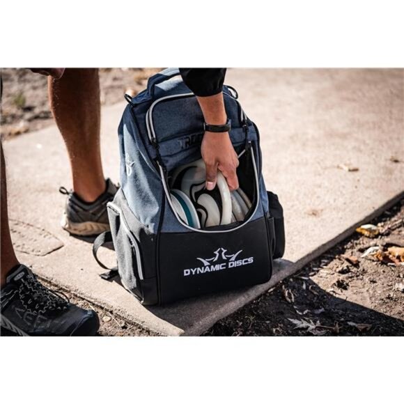 Discs Trooper Disc Golf Backpack | Frisbee Disc Golf Bag with 18+ Disc Capacity